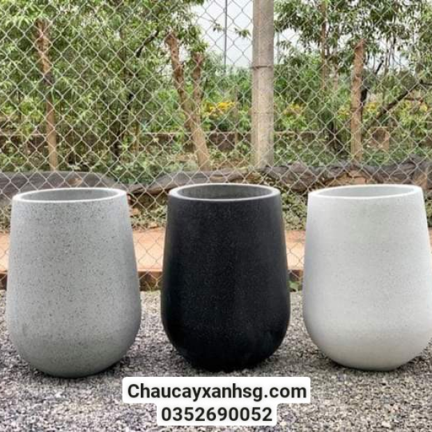 Chậu xi măng giọt nước 30×50 giá rẻ tại TP.HCM