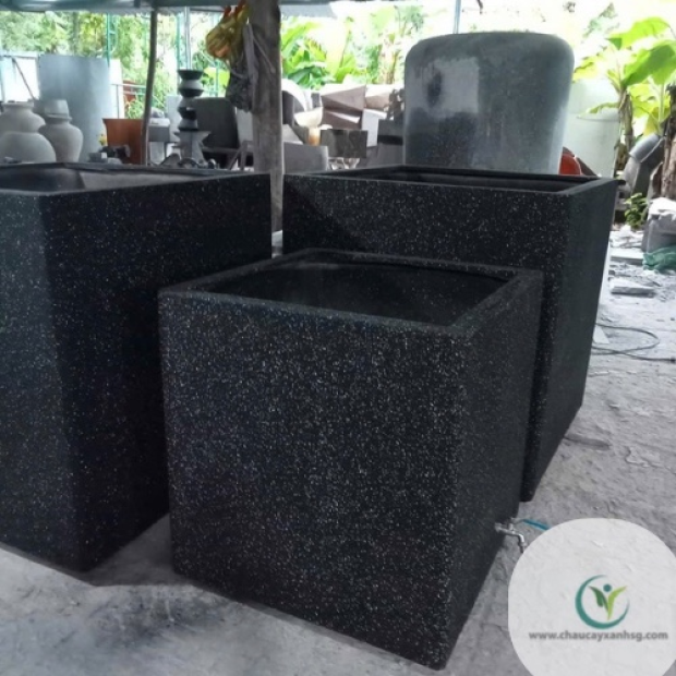 Chậu composite hình vuông