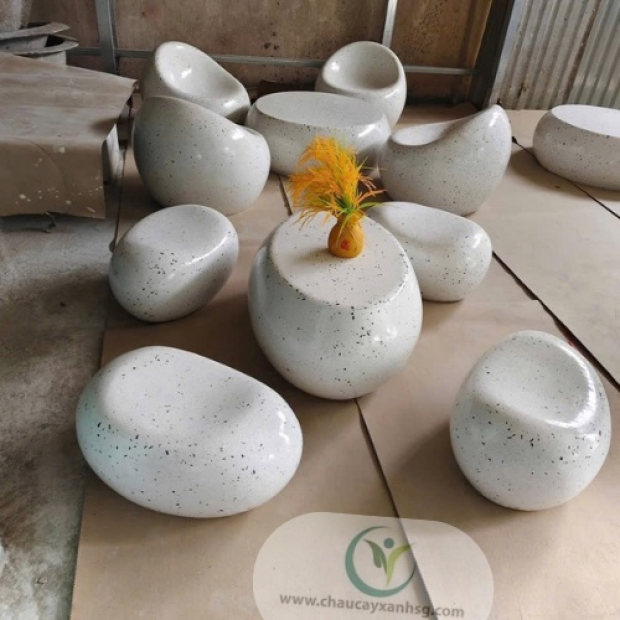 Set Bàn Ghế Đá Sân Vườn Đẹp