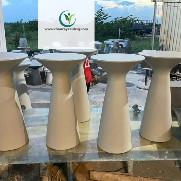 Bàn Cà Phê Xi Măng 60x70