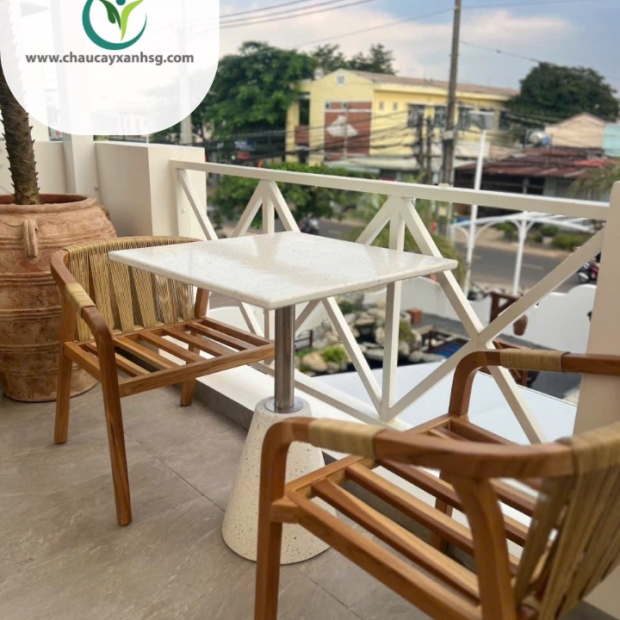 Bàn Cà Phê Đá Mài Đẹp Giá Rẻ Hiện Đại
