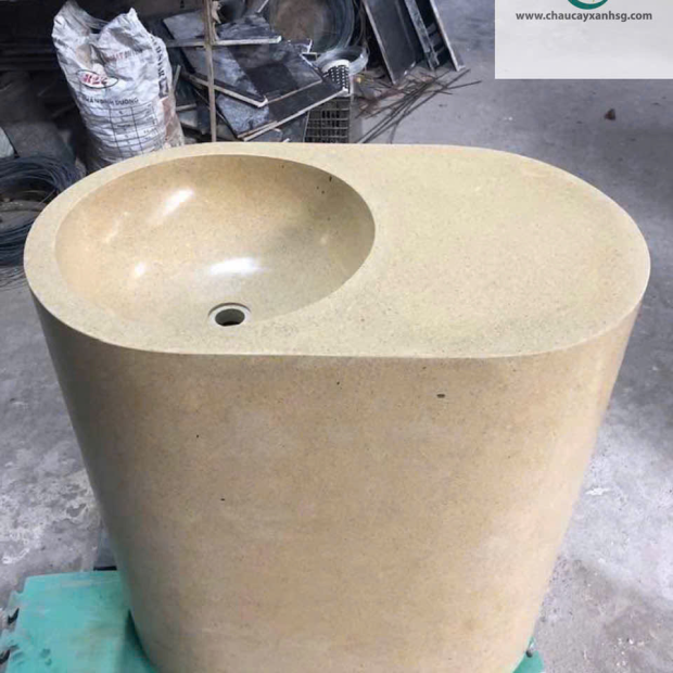 Chậu Rửa Mặt Đá Terrazzo Đẹp