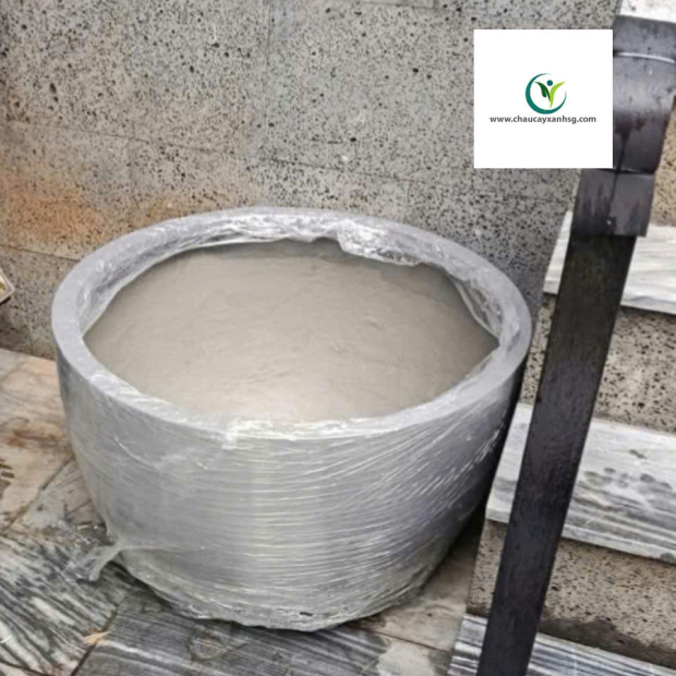 Chậu Nuôi Cá, Bể Cá Composite, Chậu Trồng Sen Composite Hình Chảo