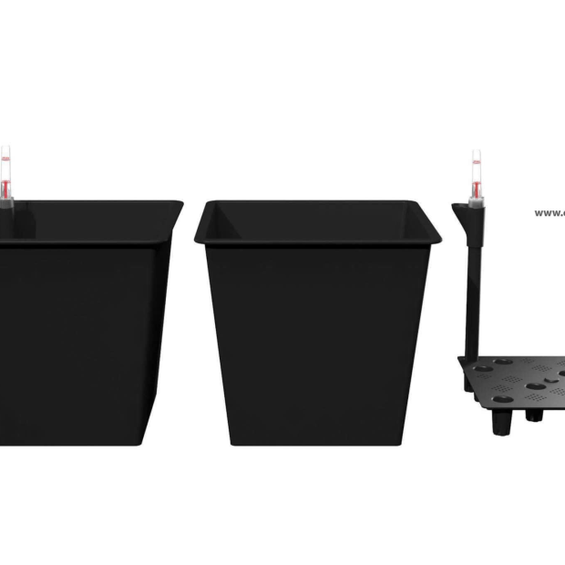 Chậu Composite Tự Dưỡng Hình Giọt Nước