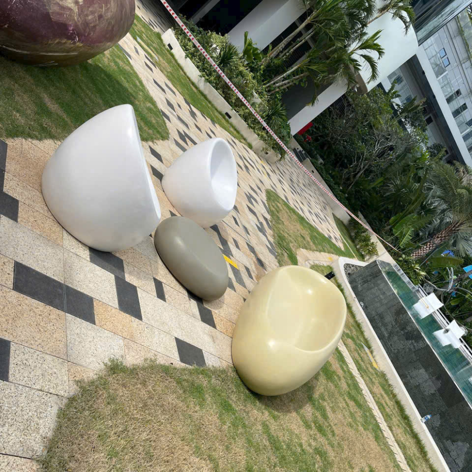 Bộ Bàn Ghế Bê Tông Đá Mài Terrazzo Dạng Sỏi – Xưởng Sản Xuất Giá Tốt TPHCM