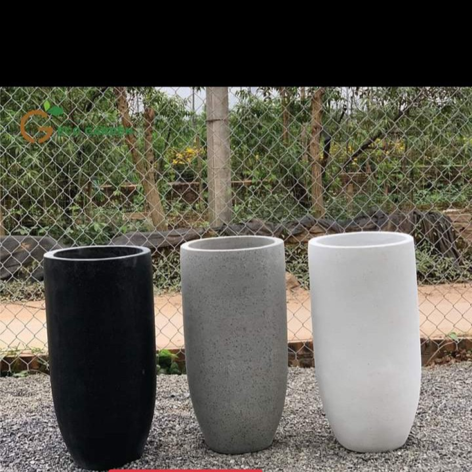 Chậu xi măng hình ly giá rẻ tại TP.HCM