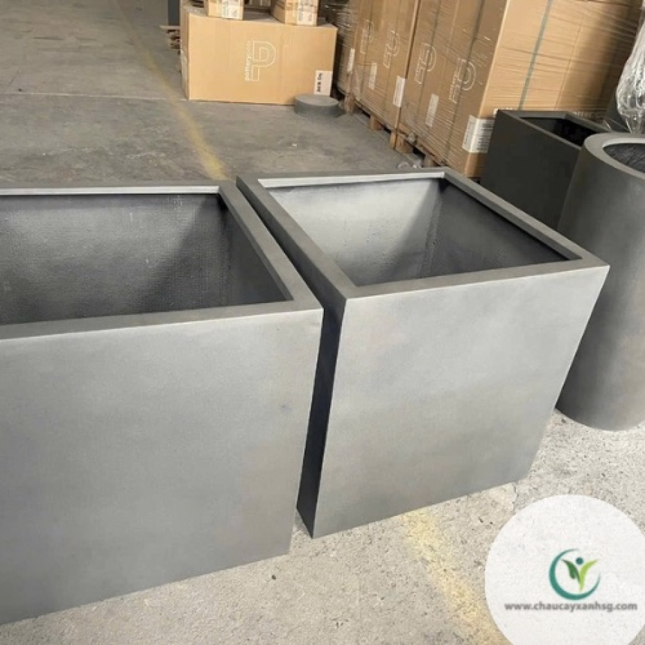 Chậu composite hình vuông