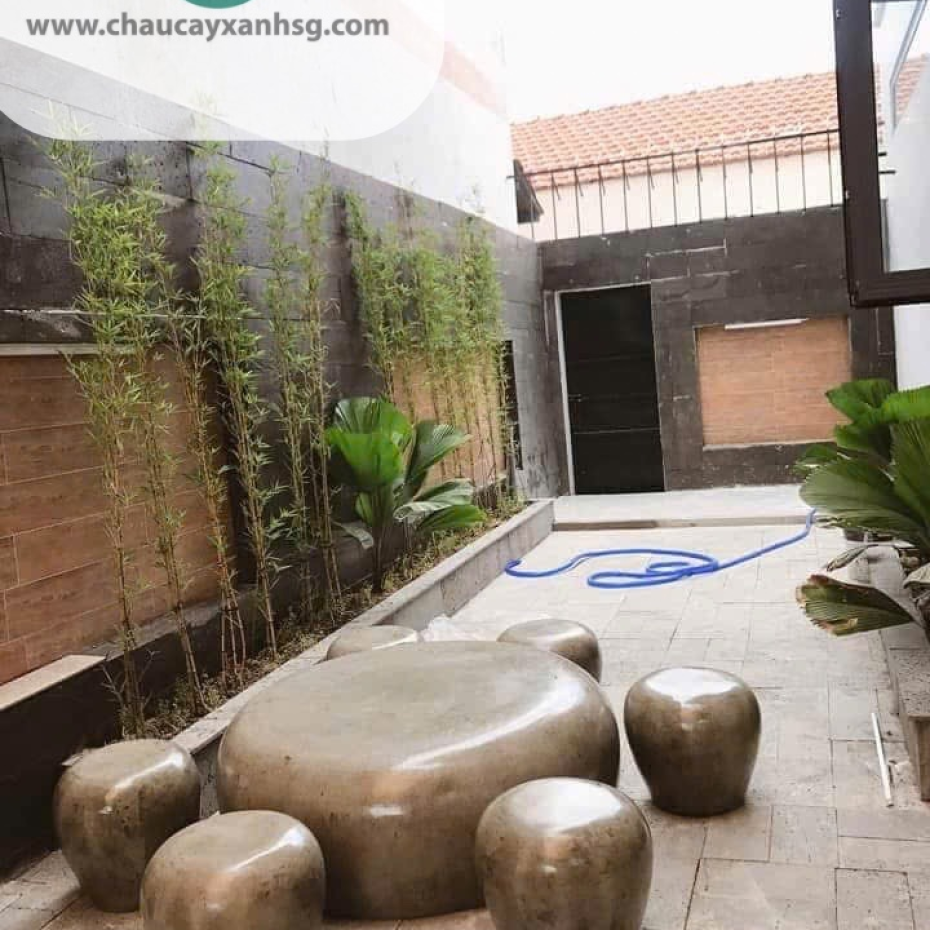 Set Bàn Ghế  Đá Tròn 