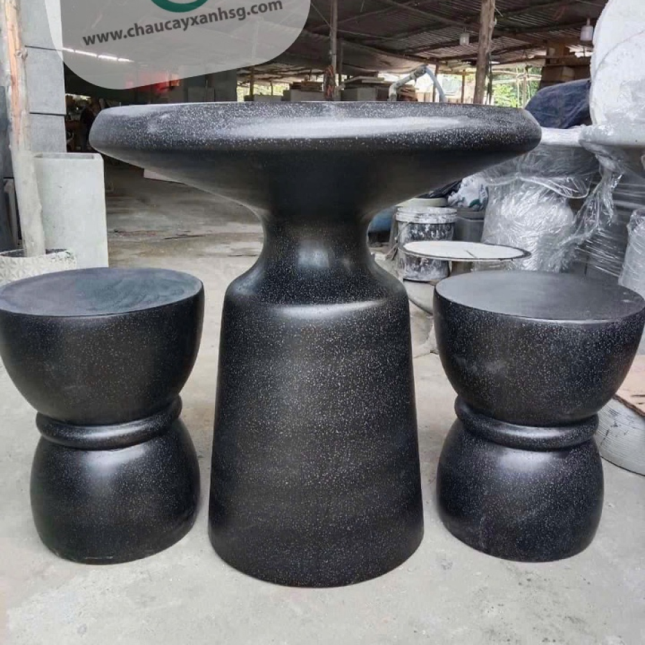 Đôn xi măng hình nơ đẹp
