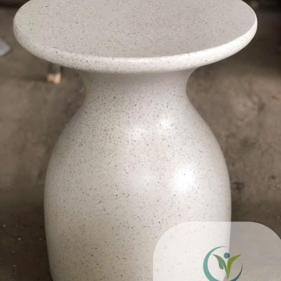 Đôn đá mài hình cây nấm