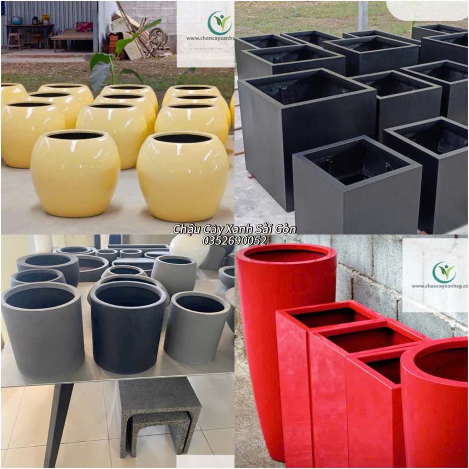 Bán Chậu Composite Trồng Cây Theo Kích Thước