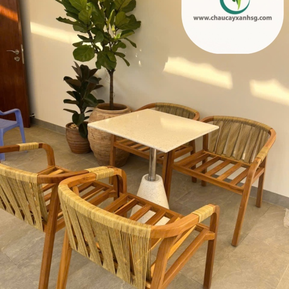 Bàn Cà Phê Đá Mài Đẹp Giá Rẻ Hiện Đại