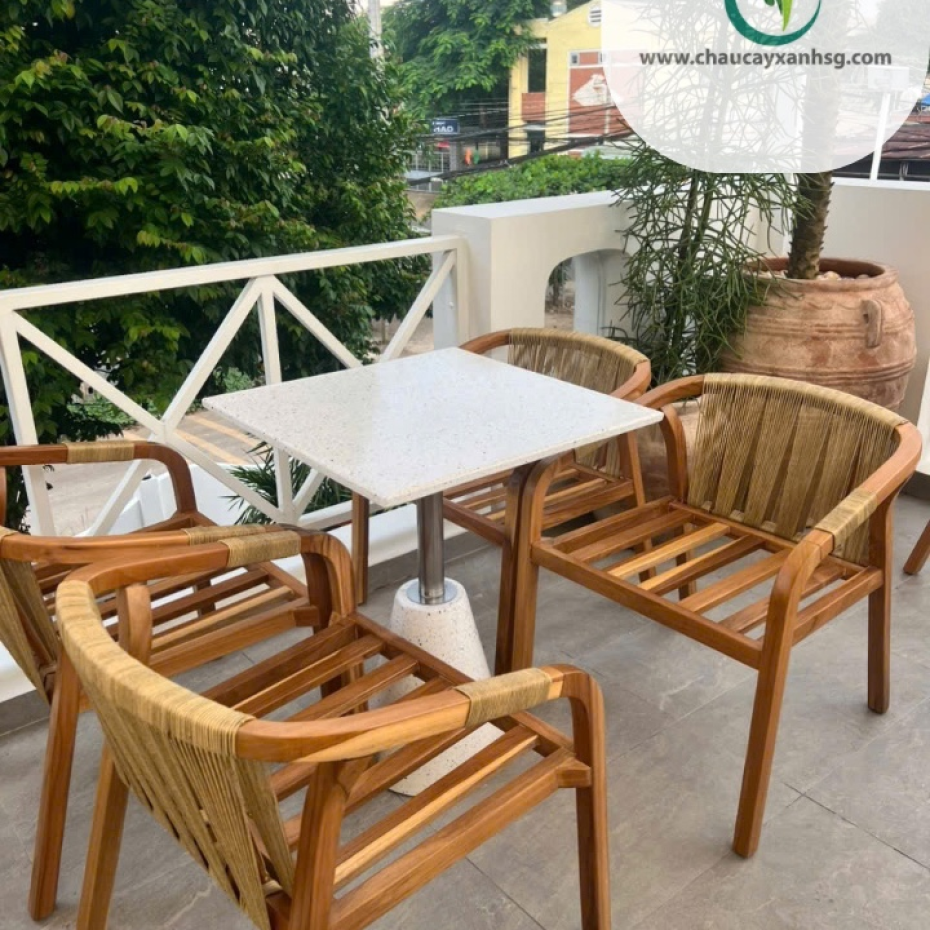Bàn Cà Phê Đá Mài Đẹp Giá Rẻ Hiện Đại