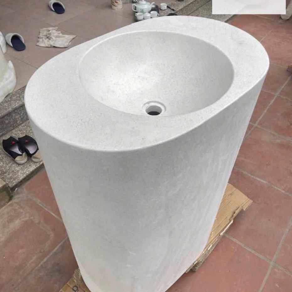 Chậu Rửa Mặt Đá Terrazzo Đẹp