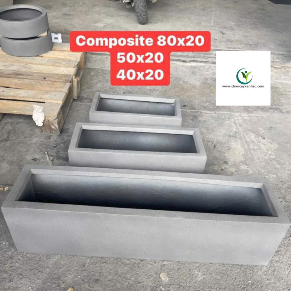 Các Mẫu Chậu Cây Composite Treo Tường Giá Tại Xưởng 