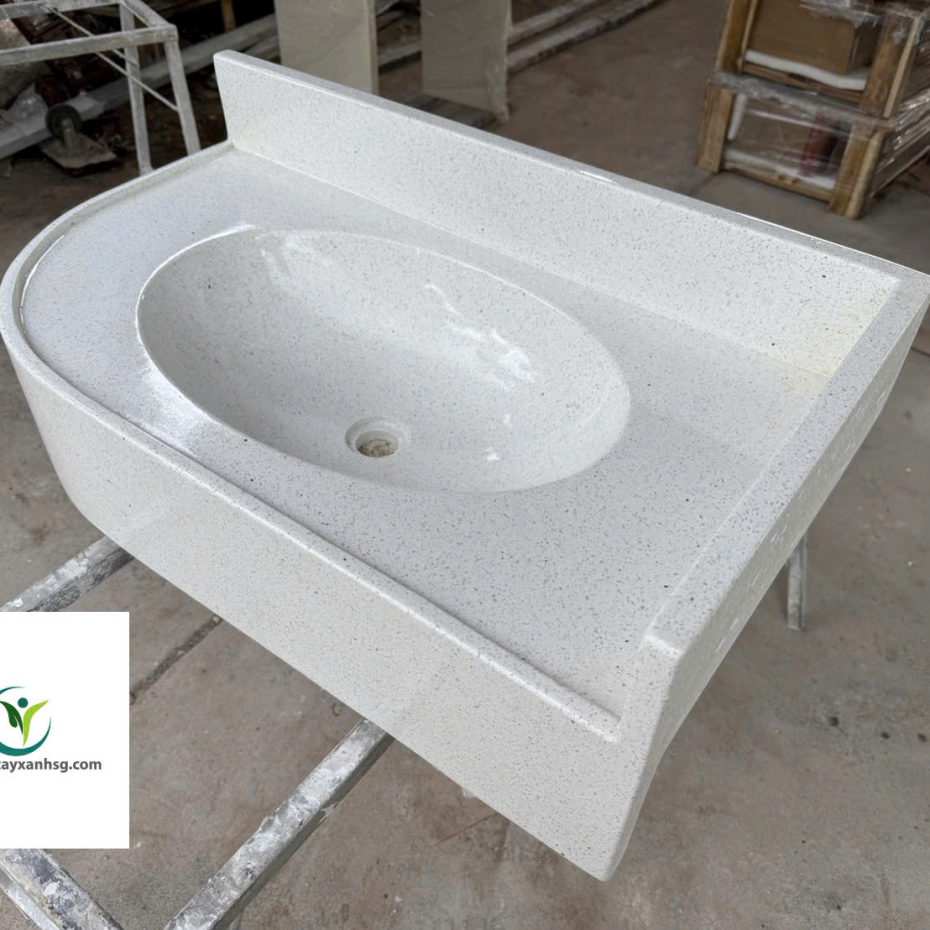 Chậu Rửa Lavabo Dáng Nằm Cao Cấp, Thiết Kế Hiện Đại