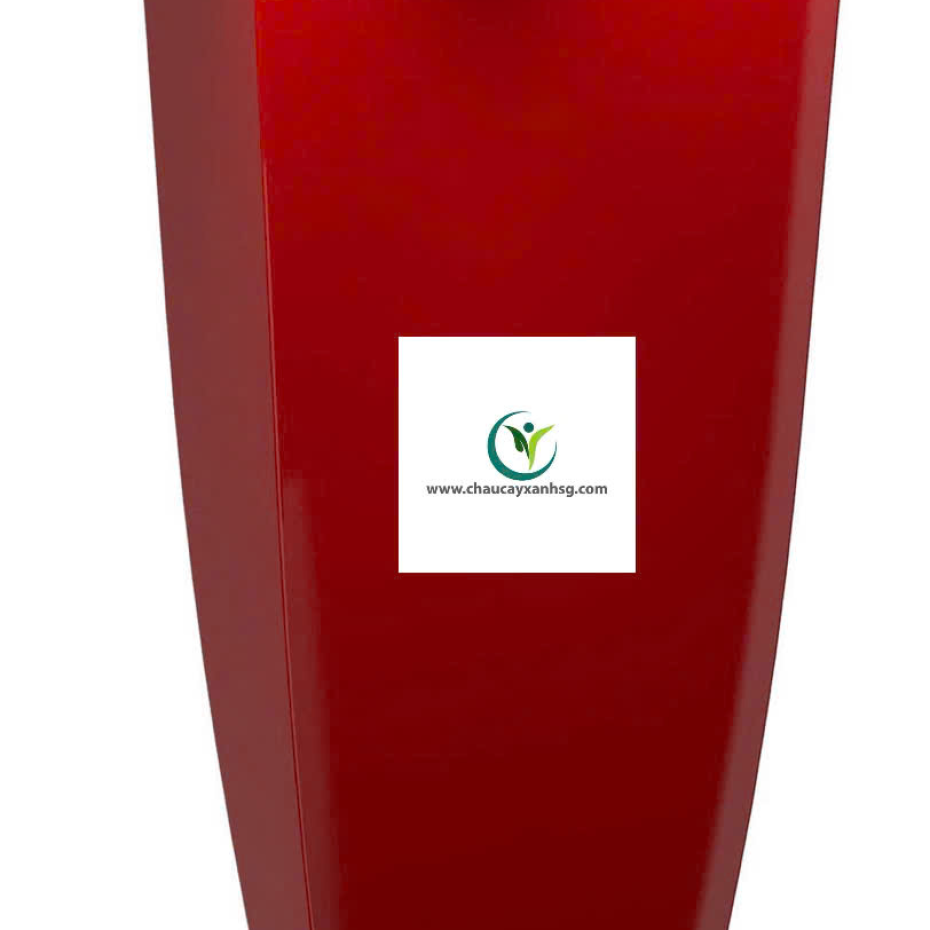 Chậu Composite Tự Dưỡng Hình Thang Trồng Cây Trong Nhà 