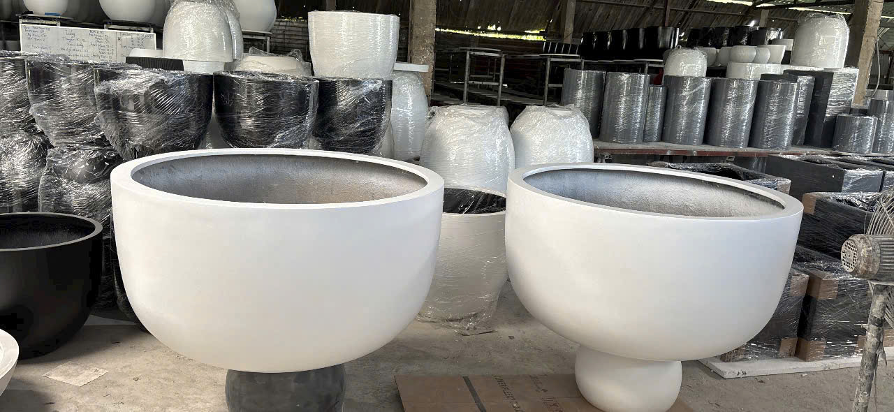 Chậu composite và ưu điểm của nó