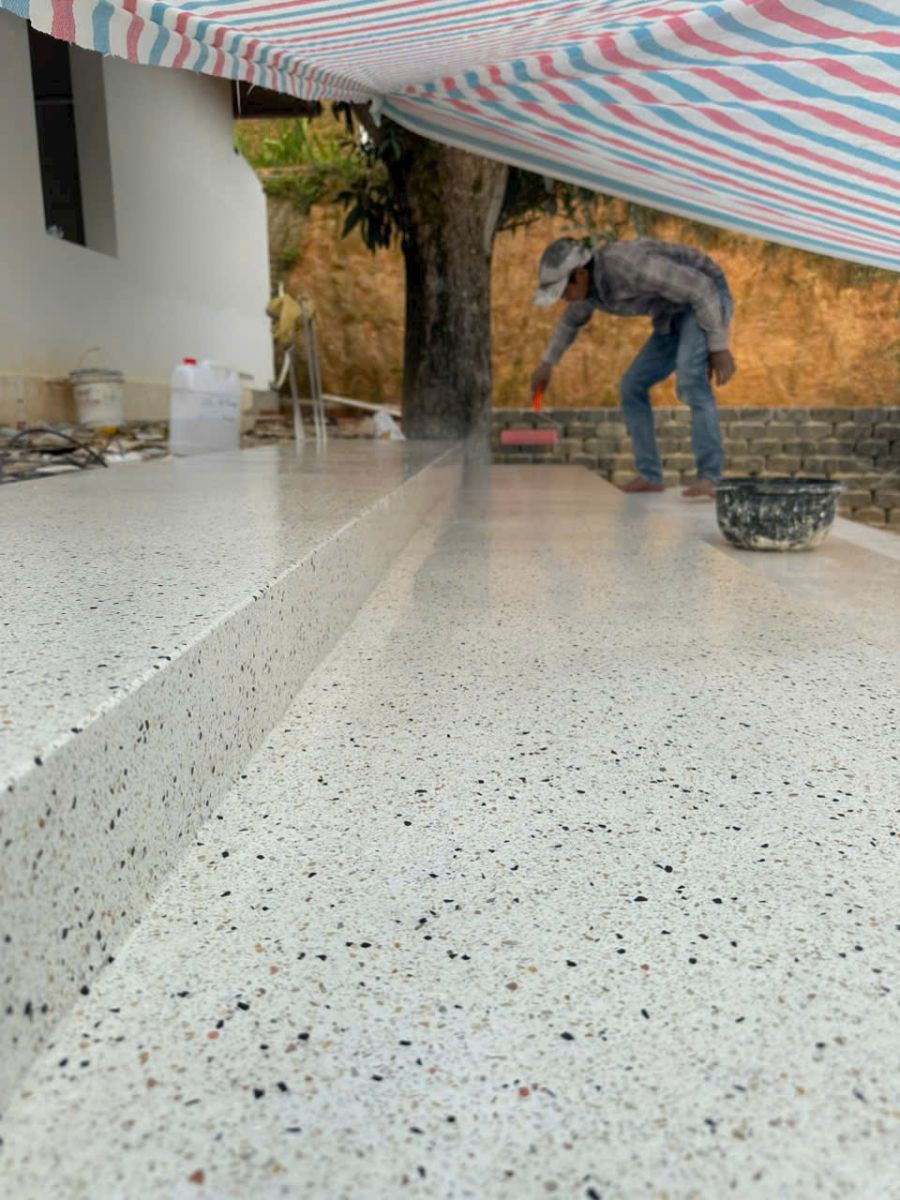  thi công sàn terrazzo đẹp chất lượng