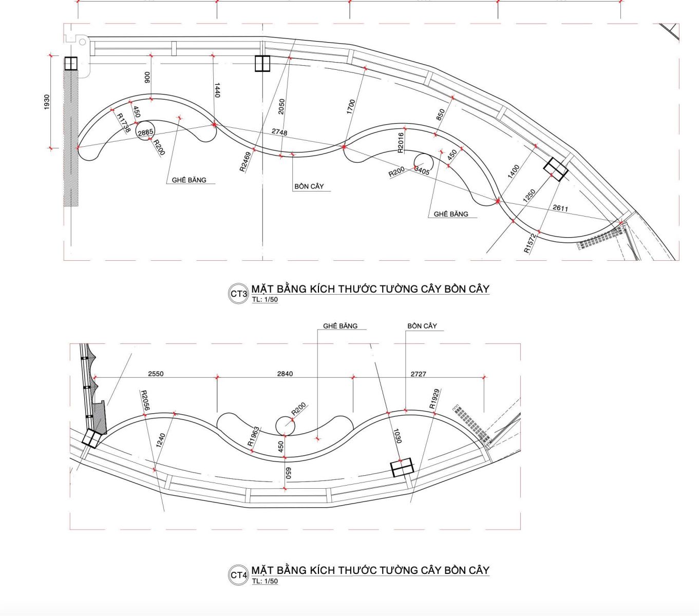  công trình thực tế ghế đá terrazzo hồ tràm