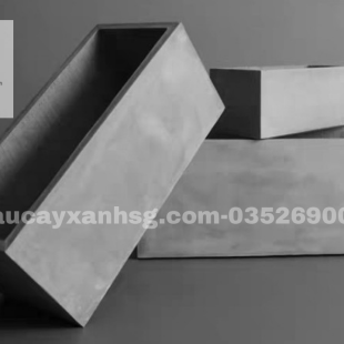 Chậu xi măng chữ nhật 80x30x40