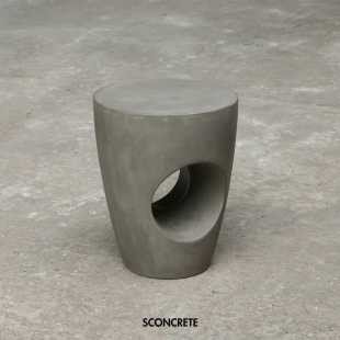 Đôn bê tông đá mài độc đáo